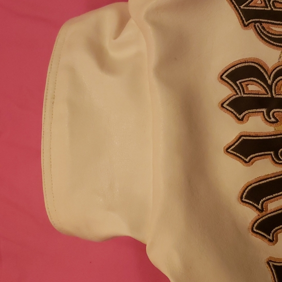 Avirex Leather Jacket size 10/12 (kids) - Picture 8 of 12